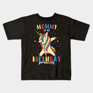 Mommy of the Birthday Girl Kids T-Shirt